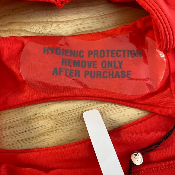 Calia By Carrie Underwood Wide Banded Bikini Bottom Swim Hibiscus NWT Women's XL - Picture 7 of 7